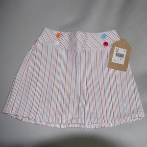 K C PARKER RED WHITE BLUE SKIRT